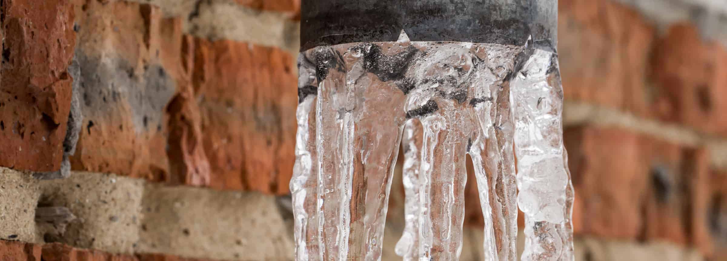 frozen water pipe repair